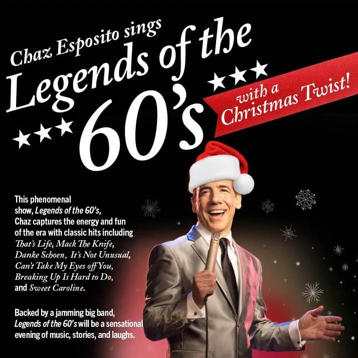Legends of the '60s with a Christmas Twist key art